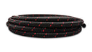 '-10 AN Two-Tone Black/Red Nylon Braided Flex Hose (2 foot roll)-1