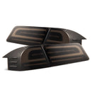 AlphaRex 12-21 Tesla Model S LUXX-Series LED Tail Lights - Black-1