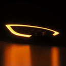 AlphaRex 12-21 Tesla Model S NOVA LED Proj Headlights Alpha-Black w/Actv Light & Seq.Sig / SB DRL-5
