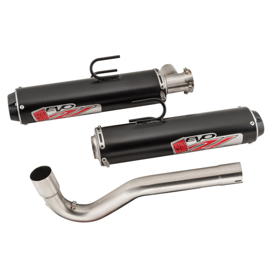Big Gun 14-19 Polaris SCRAMBLER XP 1000 EVO U Series Dual Slip On Exhaust