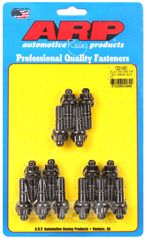 BUICK 350-455 3/8 HDR STUD KIT