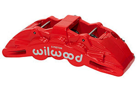 Wilwood Caliper Red SX6R 4.04in Piston 1.25in Disc