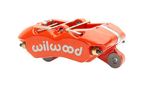 Wilwood Caliper-Forged Dynapro 5.25in Mount/ 4 - 1.98in Pistons/ .81in x 13.06in. Rotor - Red