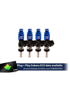 1200CC (PREVIOUSLY 1100CC) SUBARU WRX('02-'14)/STI ('07+) FUEL INJECTOR CLINIC INJECTOR SET (HIGH-Z)