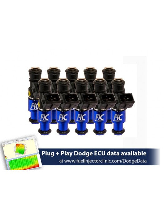 1200CC (PREVIOUSLY 1100CC) FIC FUEL INJECTOR CLINIC INJECTOR SET FOR DODGE VIPER ZB2 ('08-'10) VX1 ('13-'17)