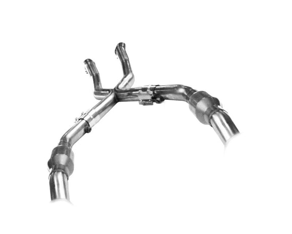 Kooks 2-1/2" SS Catted X-Pipe. 2003-11 Crown Vic/Marauder 4.6L. Req. Kooks Headers.