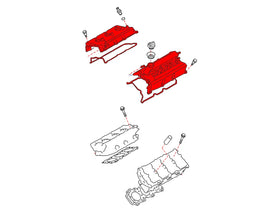 OEM 350Z / G35 VQ35DE Valve Cover & Gasket Kit - 0