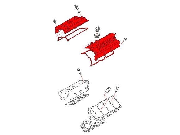 OEM 350Z / G35 VQ35DE Valve Cover & Gasket Kit