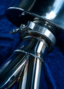 MOTORDYNE 370Z EXHAUST 4.5 BLUE ROLLED TIPS (RWD)-11