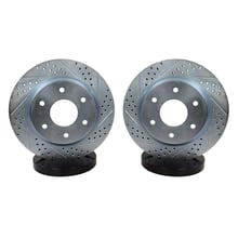 Baer Sport Rotors 03/05-09/06 Infiniti QX56 w320mm Front Rotor, 03/05-10/2006 Nissan Armada wBosch Front Caliper & 320mm Rotor & 03/05-07 Nissan Titan