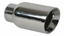 Vibrant 4in Round SS Exhaust Tip (Double Wall Angle Cut Beveled Outlet)-1