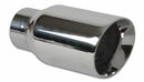 Vibrant 3in Round SS Exhaust Tip (Double Wall Angle Cut Beveled Outlet)-1