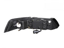 ANZO 1999-2004 Ford Mustang Projector Headlights Chrome-2