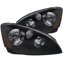 ANZO 2002-2004 Nissan Altima Crystal Headlights Black-1
