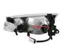 ANZO 2000-2001 Toyota Camry Crystal Headlights w/ Halo Black-2