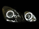 ANZO 1998-2005 Lexus Gs300 Projector Headlights w/ Halo Chrome-2