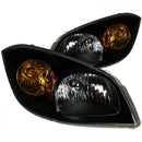 ANZO 2005-2010 Chevrolet Cobalt Crystal Headlights Black-1