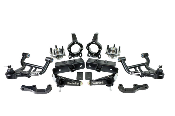 Ridetech 79-93 Ford Mustang w/ Aftermarket K-Member Front SLA Suspension System