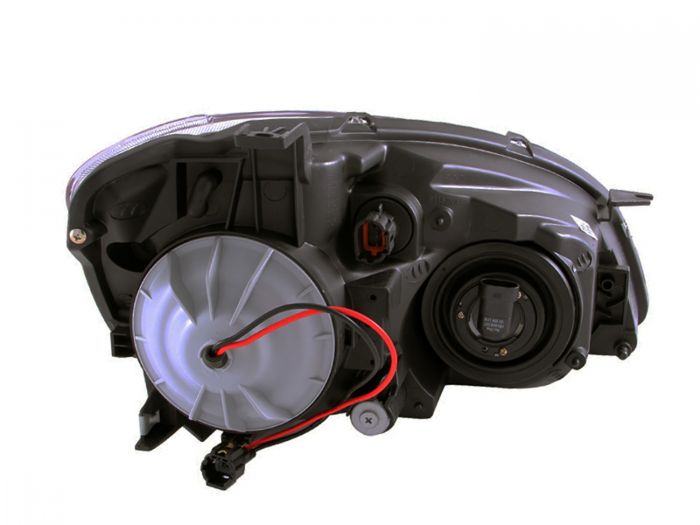 ANZO 2005-2006 Nissan Altima Crystal Headlights Chrome - 0