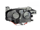 ANZO 2006-2010 Dodge Charger Projector Headlights w/ Halo Black-2