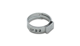 One Ear Stepless Pinch Clamps, 6.0-7.0mm clamping range (Pack of 10) Stainless S
