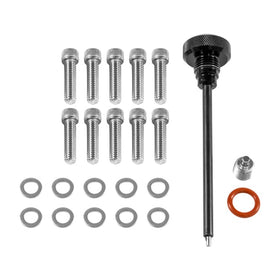 B&M DIFF COVER. DANA 30. IRON. BLACK - 0