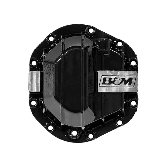 B&M DIFF COVER. DANA 44. IRON. BLACK