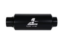 Aeromotive In-Line Marine Filter - AN-12 - 40 Micron SS Element - Black Hardcoat Finish-1