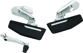 Kuryakyn Omni Driver Floorboard Kit For GL1800 with DCT Chrome