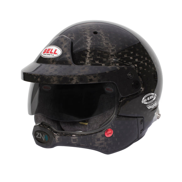 Bell Helmet Mag-10 Rally Ww Carbon (Hans) 57(7 1/8) Fia8859-2024/Sa2025