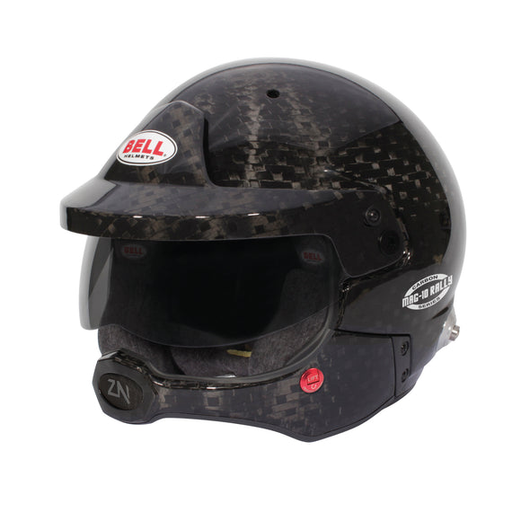 Bell Helmet Mag-10 Rally Carbon (Hans) 61(7 5/8) Fia8859-2024/Sa2025
