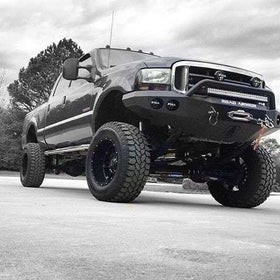 Road Armor 99-04 Ford F-250 Stealth Front Winch Bumper w/Pre-Runner Guard - Tex Blk - 0