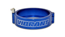 Vibrant HD Quick Release Clamp with Pin for 5" OD Tubing - Anodized Blue-1