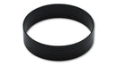 Vibrant HD Aluminum Union Sleeve for 2in OD Tubing - Hard Anodized Black-1