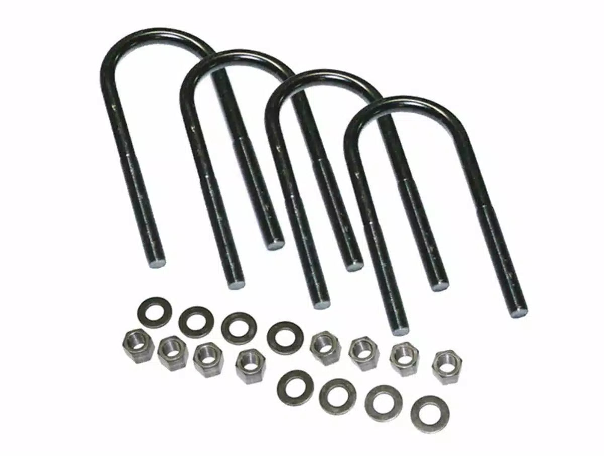 Superlift U-Bolt 4 Pack 5/8x3-3/8x13 Round w/ Hardware