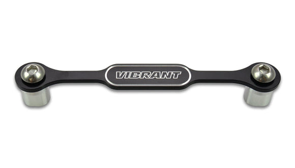 Anodized Black Boost Brace with 304 SS Dowels