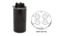 Catch Can with 4 Adapters on Cap, CNC Logo - Anodized Black-1