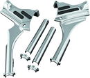 Kuryakyn Deluxe Neck Covers 95-07 Touring Models Chrome-1