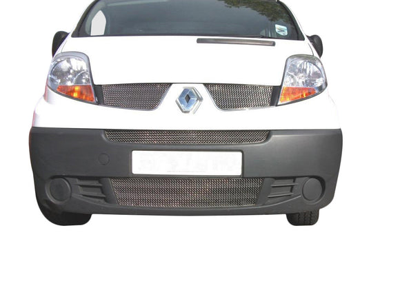 Zunsport Renault Trafic Full Grille Set - Silver finish