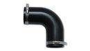Silicone Elbow Connector 90° Non Reinforced - 3.5" I.D. x 5" Tall - BLACK-1