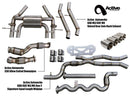 G80/G82 Exhaust Bundle Aflow equal length (rear + EL mid + Aflow DP) black 2021+ M3 / M4-1