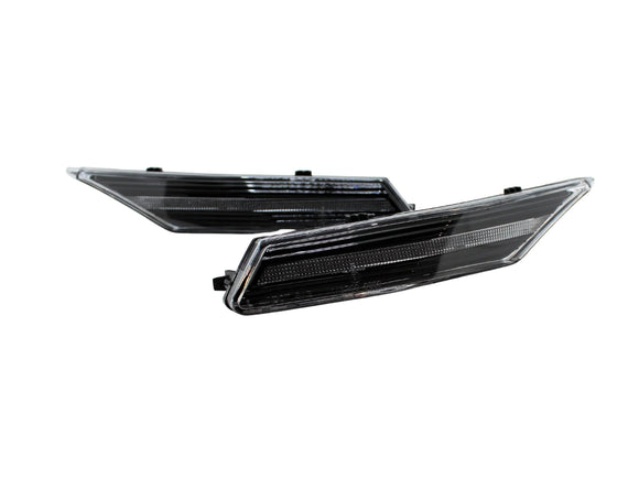 Flat 6 Motorsports - Clear or Smoked LED Side Markers (Taycan)
