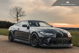 AutoTecknic G8X M3 / M4 Dry Carbon Competition Sport Front Aero Lip - 0