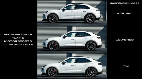 Flat 6 Motorsports - Macan EV Lowering Links