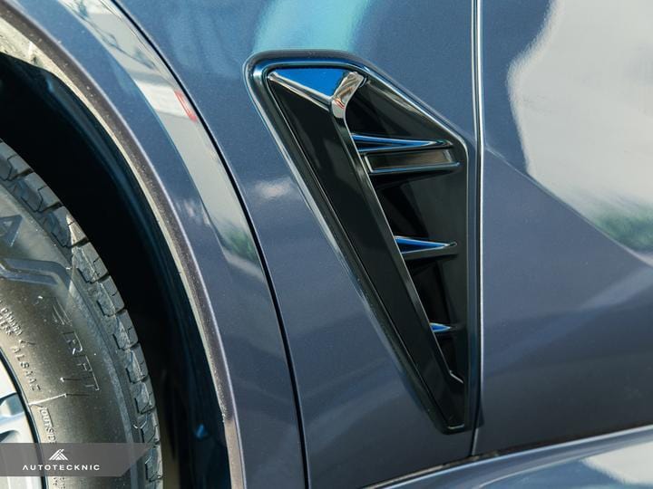 AutoTecknic Glazing Black Fender Trim Set | BMW F95 X5M | BMW G05 X5