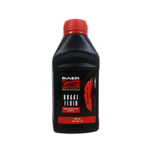 Baer Brake Fluid Features minimum boiling points of 608°F (320°C) dry and 383°F (195°C) wet. Baer DOT4 fluid meets or exceeds SAE J1704 & FMVSS 116 specifications for DOT4 brake fluid and mixes safely with all SAE DOT3, 4 and 5.1 brake fluids.