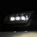 AlphaRex 13-14 Ford Mustang NOVA LED Proj Headlights Alpha-Blk w/Actv Light & Seq.Sig / SB DRL-5
