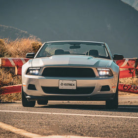 AlphaRex 13-14 Ford Mustang NOVA-Series LED Projector Headlights Blk w/Activ Lght & Seq.Sig / SB DRL - 0