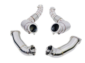 Racing Dynamics Catted Downpipes W/HS - BMW / F9X / M5 / M8 / X5M / X6M | 130.10.63.590