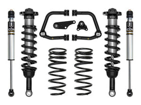 Icon 2024+ Toyota Tacoma 1.25-3in Stage 2 Suspension System  w/ Tubular Overland Rear Coils